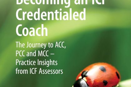 Picture of the book cover for Book Review of Becoming an ICF Credentialed Coach