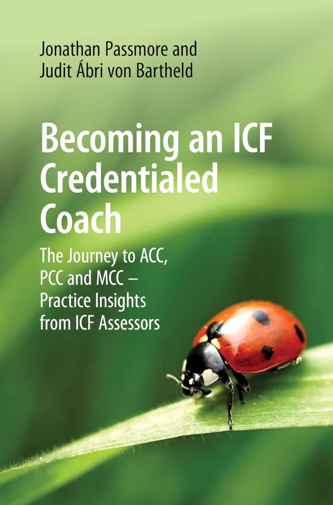 Picture of the book cover for Book Review of Becoming an ICF Credentialed Coach