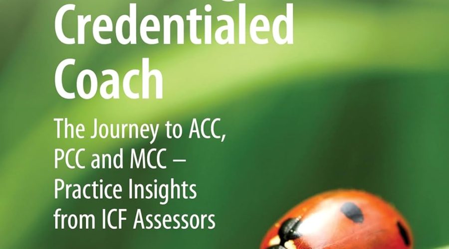 Picture of the book cover for Book Review of Becoming an ICF Credentialed Coach