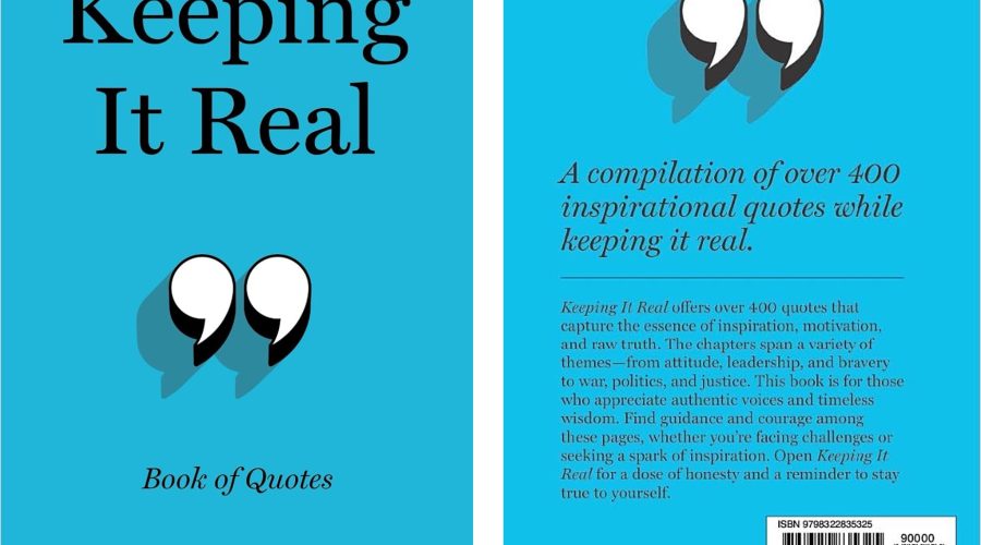 Book cover of book Keeping It Real